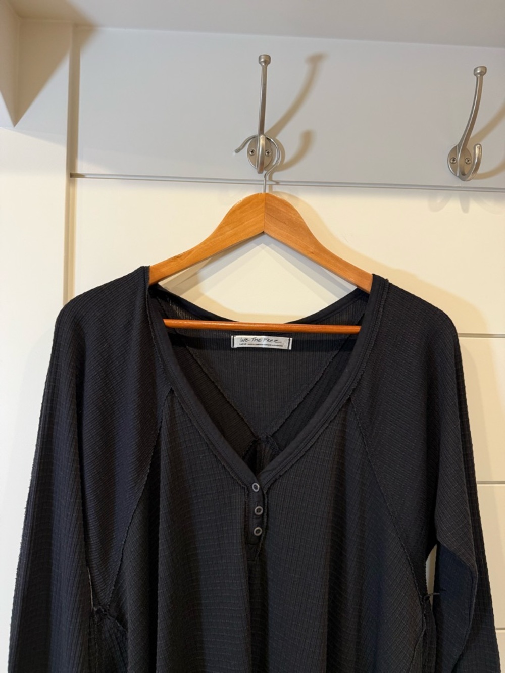 Free People We The Free Citrine Henley Large - Picture 4 of 8